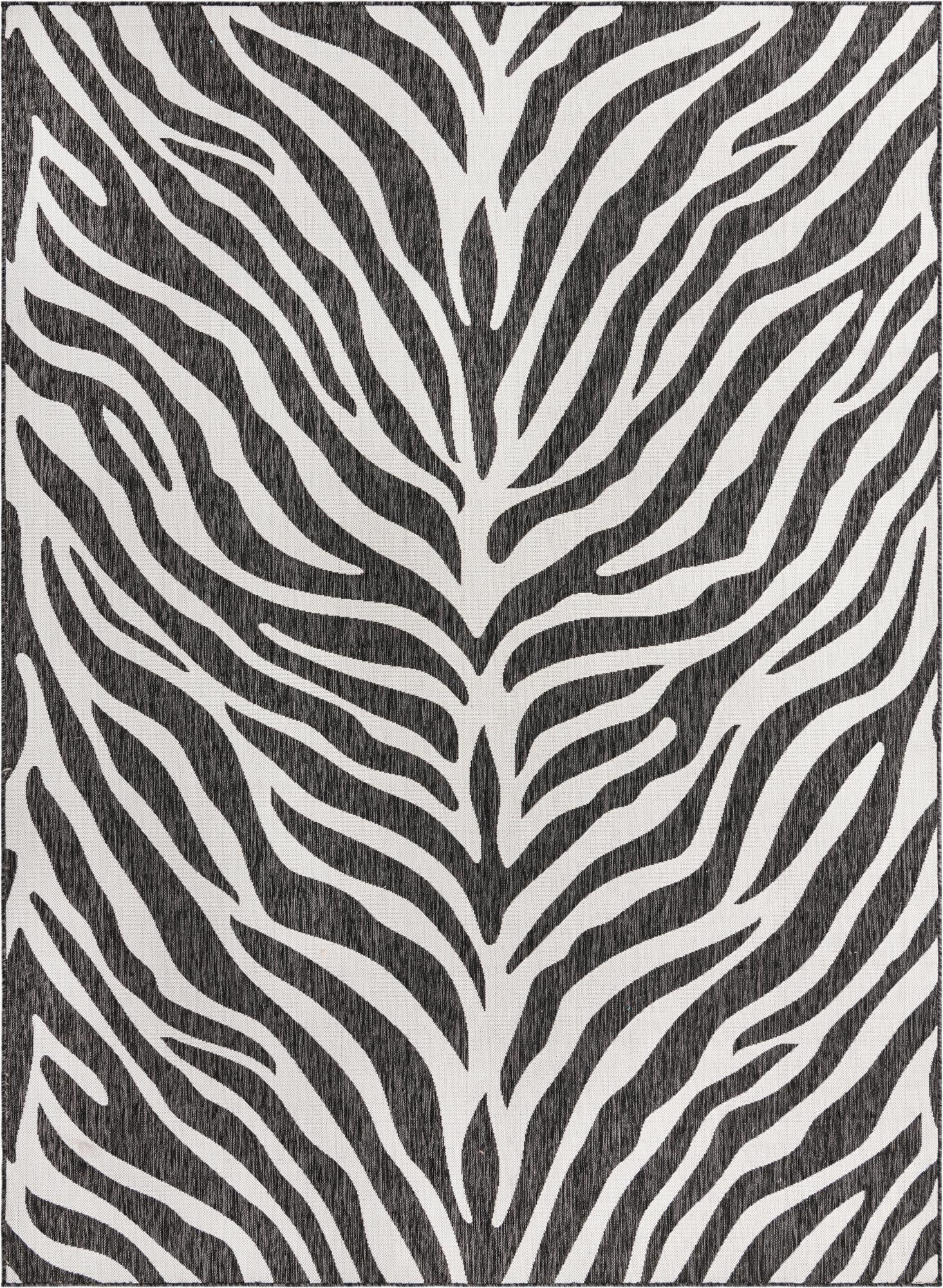 7' 10 x 11'  Washable Safari Indoor / Outdoor Rug