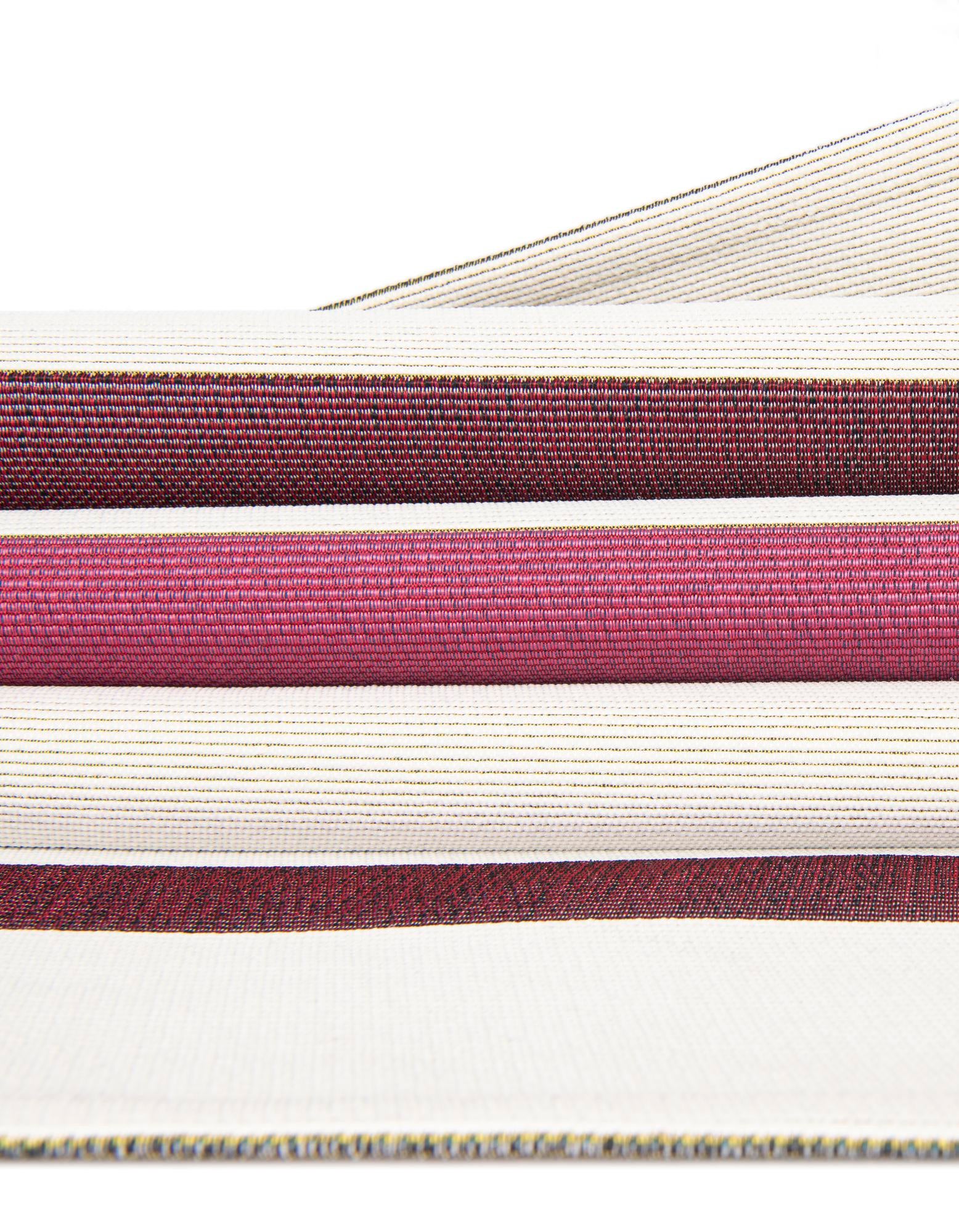 10' x 13' Easy-Clean Striped Indoor / Outdoor Rug