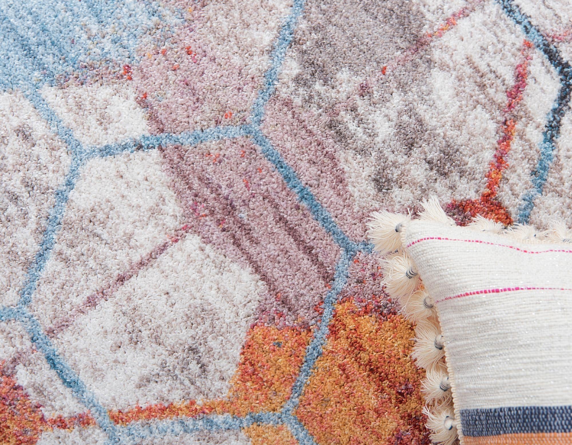 5' 3 x 5' 3 Andromeda Round Rug