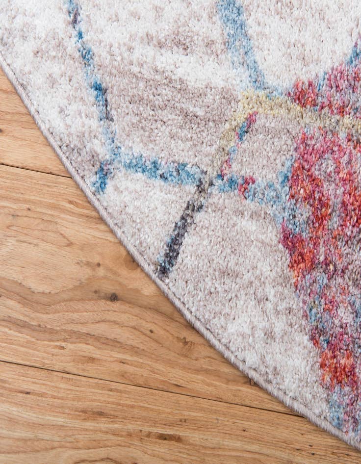 Detail image of 3' 3 x 3' 3 Andromeda Round Rug