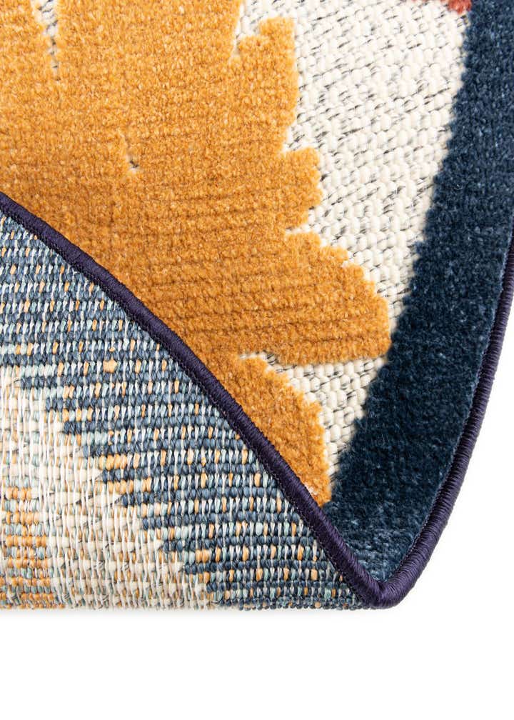 3' 3 x 3' 3 Easy-Clean Belize Indoor / Outdoor Round Rug