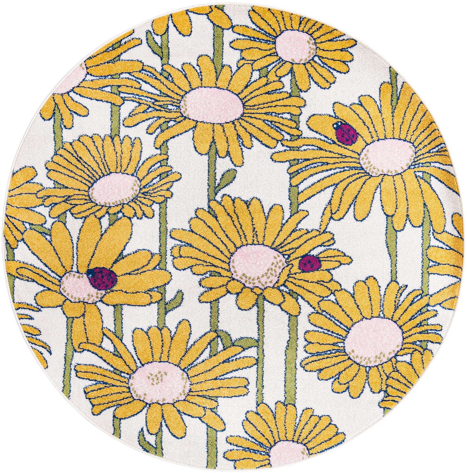 6' x 6' Bloom Round Rug