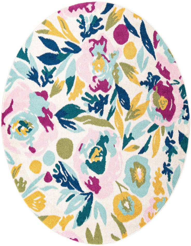 Detail image of 6' x 6' Bloom Round Rug