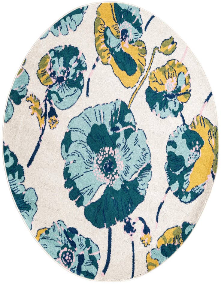 Detail image of 6' x 6' Bloom Round Rug