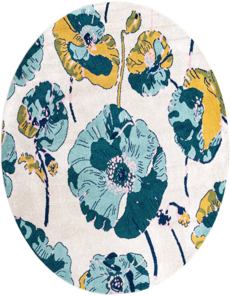 Detail image of 7' x 7' Bloom Round Rug