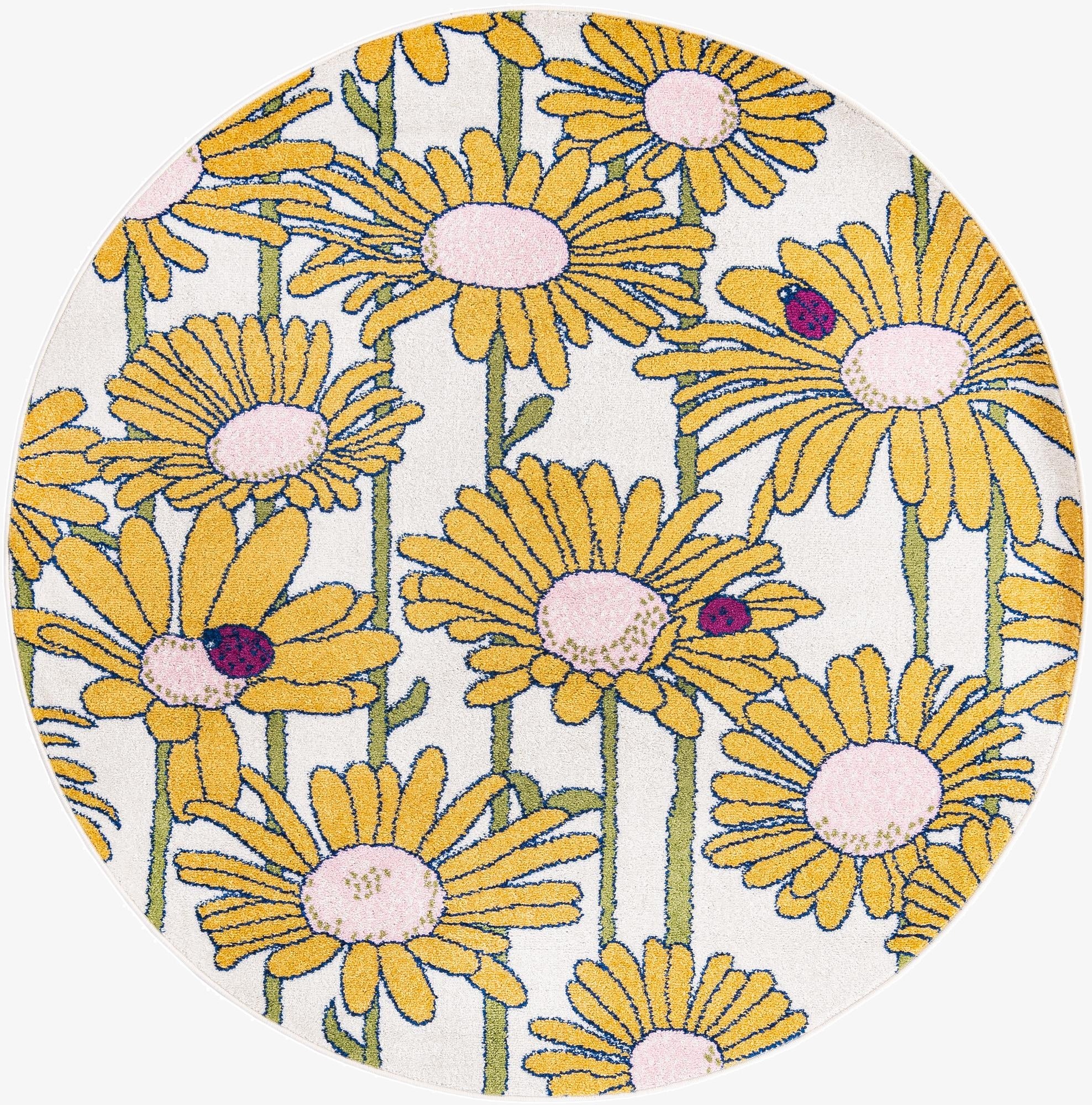 6' x 6' Bloom Round Rug