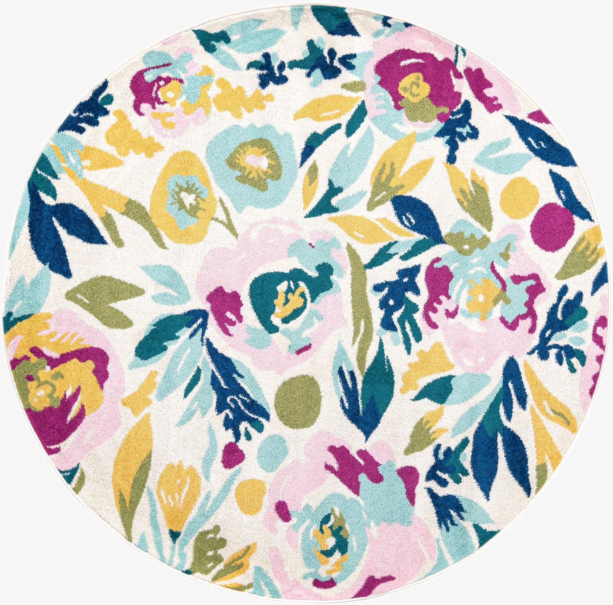 7' x 7' Bloom Round Rug