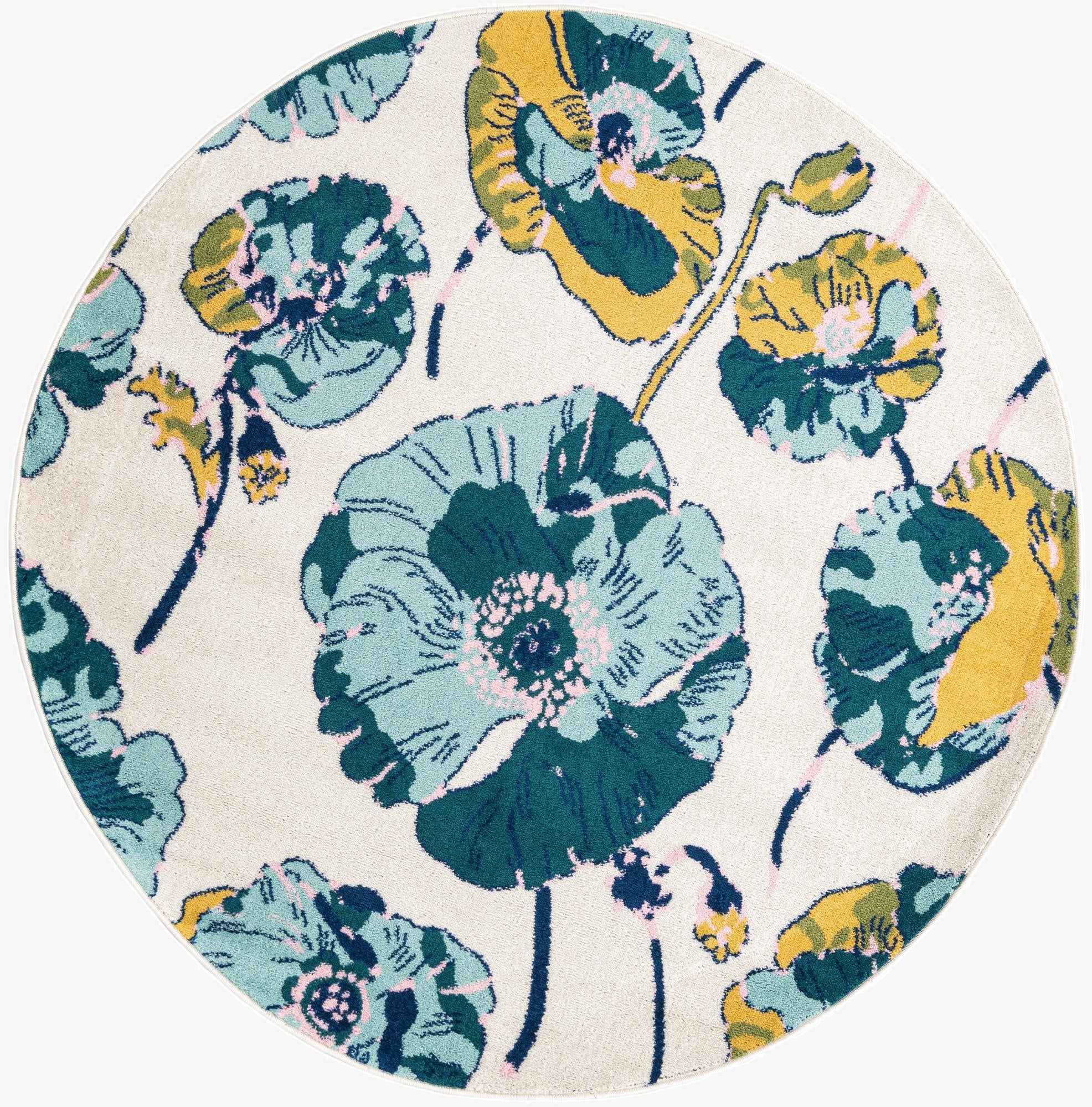 6' x 6' Bloom Round Rug