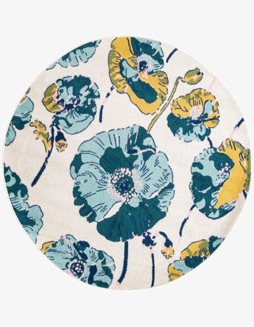 6' x 6' Bloom Round Rug