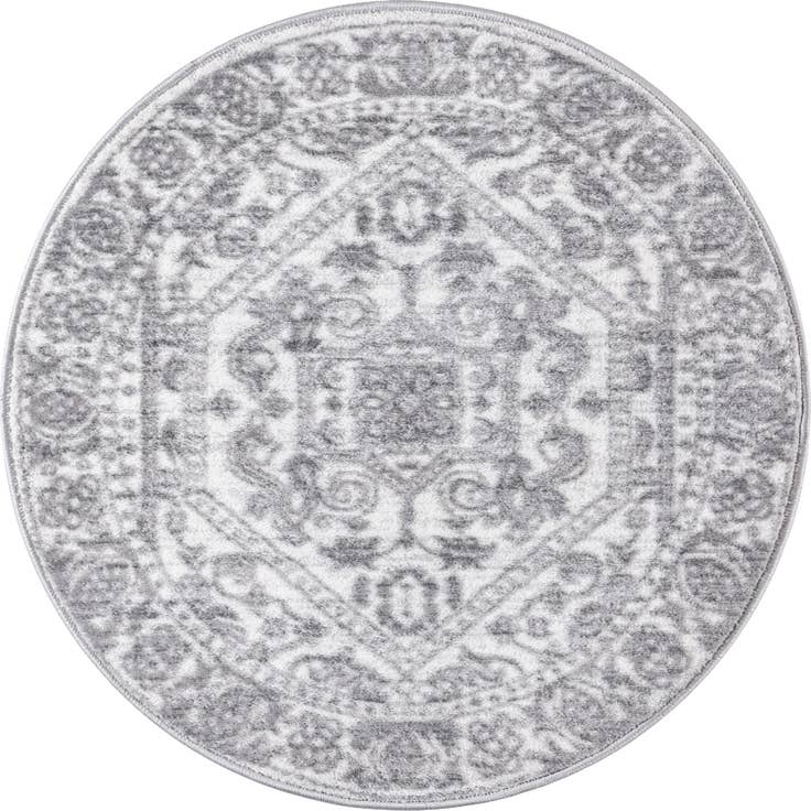 Vue détaillée : 100cm x 100cm Boston Tapis Rond
