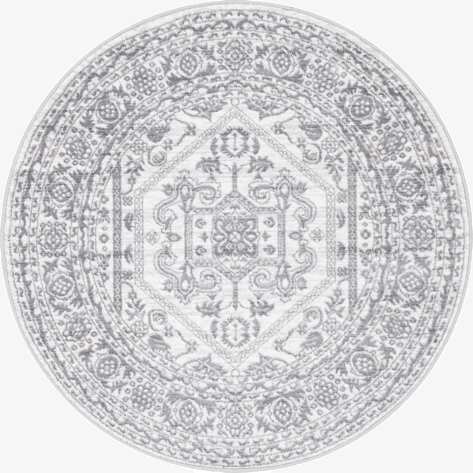 5' x 5' Boston Round Rug