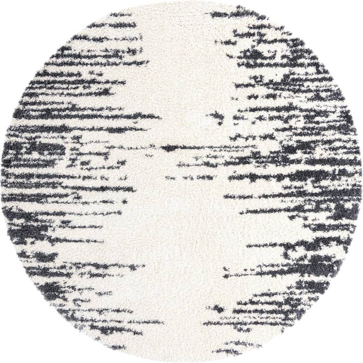 Detail image of 10' x 10' Serenity Shag Round Rug