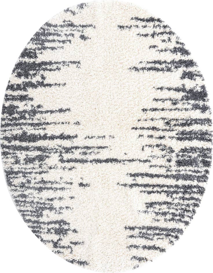 Detail image of 7' x 7' Serenity Shag Round Rug