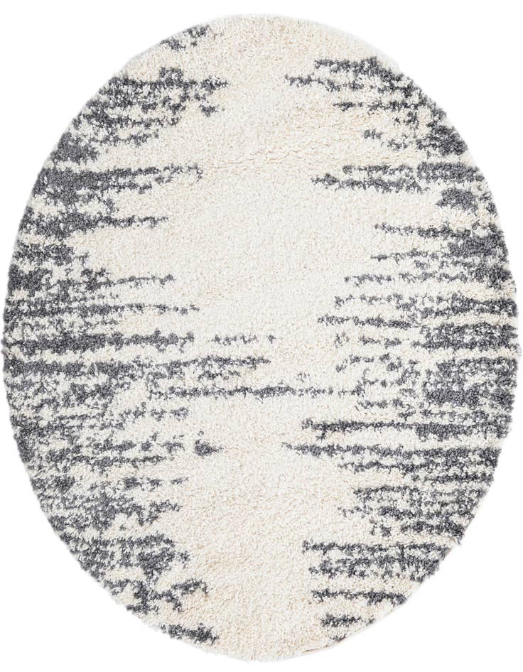 Detail image of 5' 3 x 5' 3 Serenity Shag Round Rug
