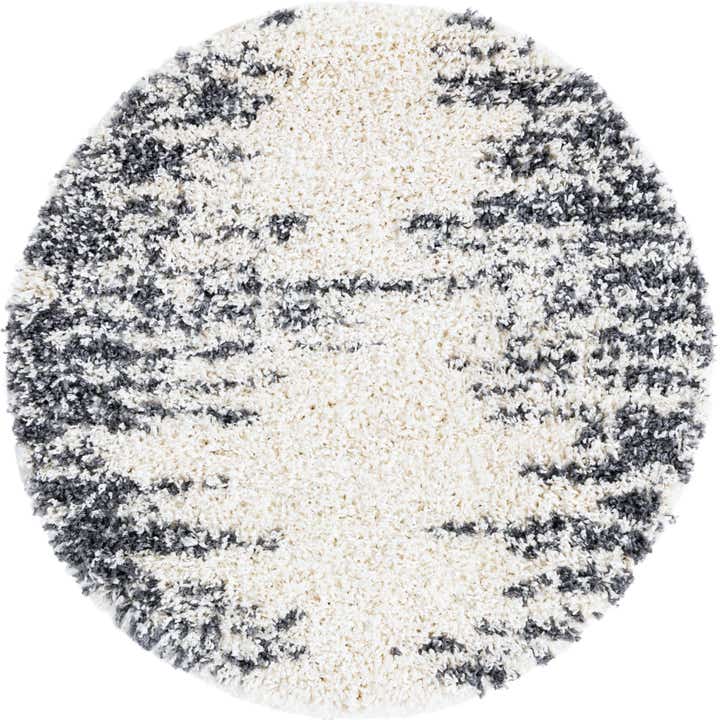 3' 3 x 3' 3 Serenity Shag Round Rug