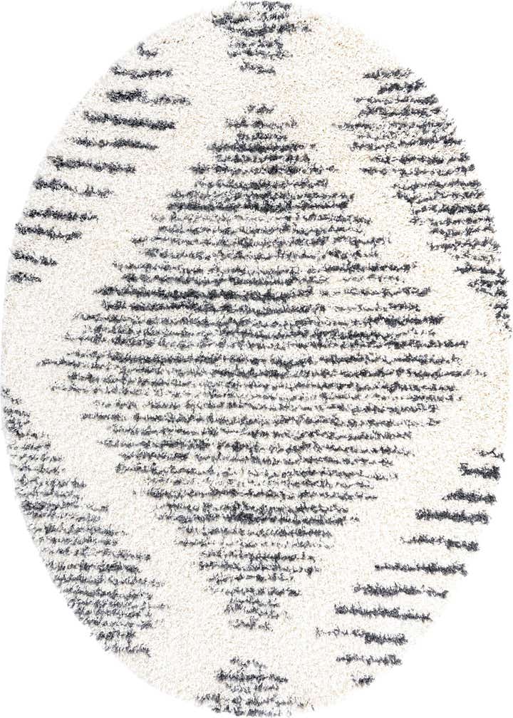 7' x 7' Serenity Shag Round Rug