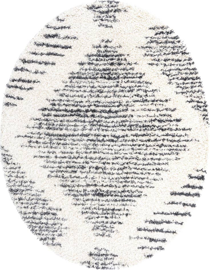 Detail image of 7' x 7' Serenity Shag Round Rug