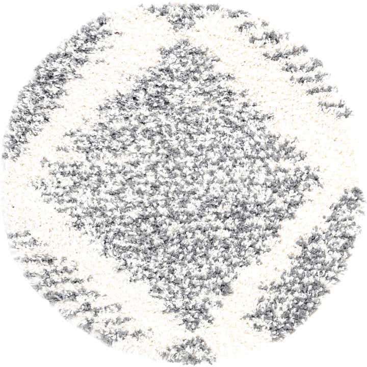 3' 3 x 3' 3 Serenity Shag Round Rug