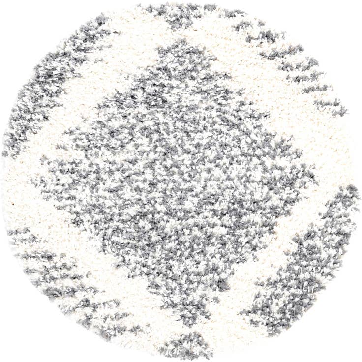 Detail image of 3' 3 x 3' 3 Serenity Shag Round Rug