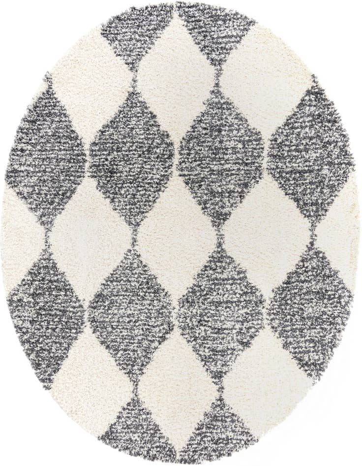 Detail image of 10' x 10' Serenity Shag Round Rug