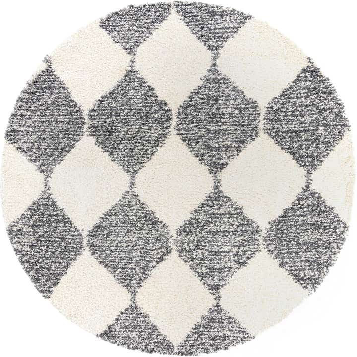 10' x 10' Serenity Shag Round Rug