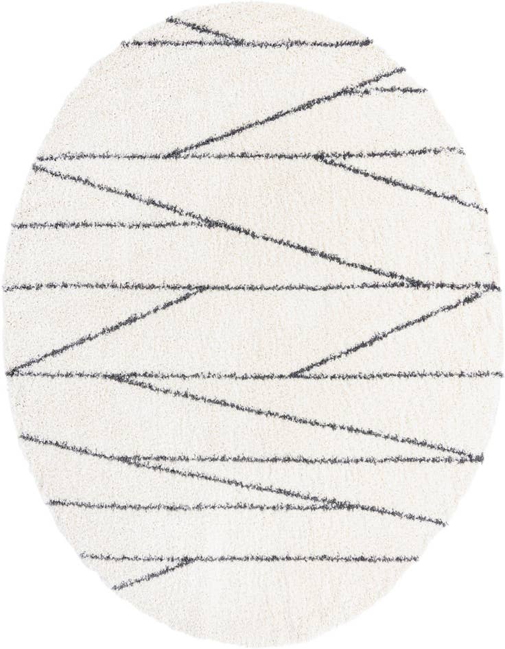 Detail image of 10' x 10' Serenity Shag Round Rug