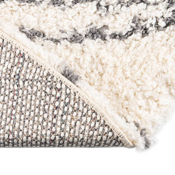 Detail image of 5' 3 x 5' 3 Serenity Shag Round Rug