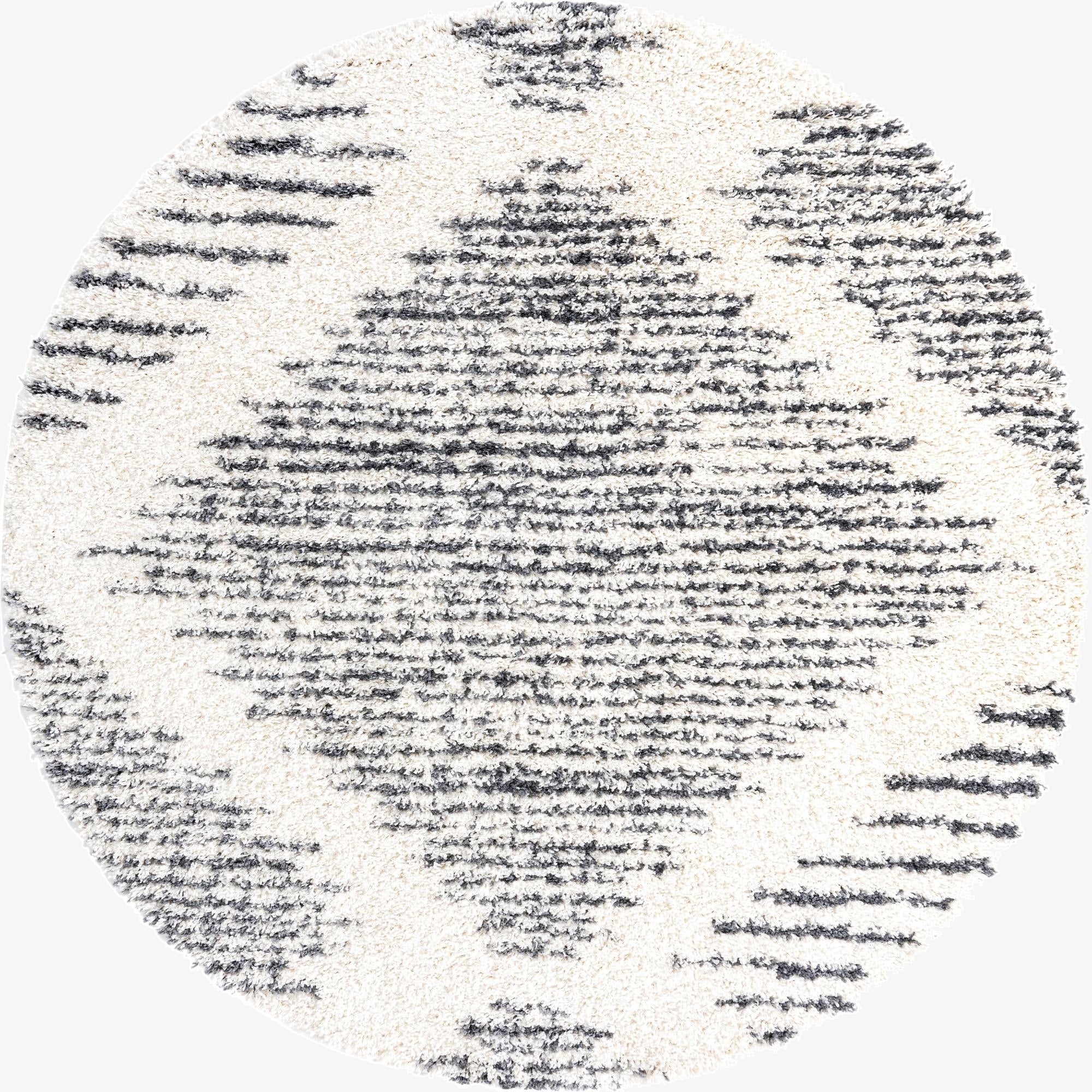 7' x 7' Serenity Shag Round Rug