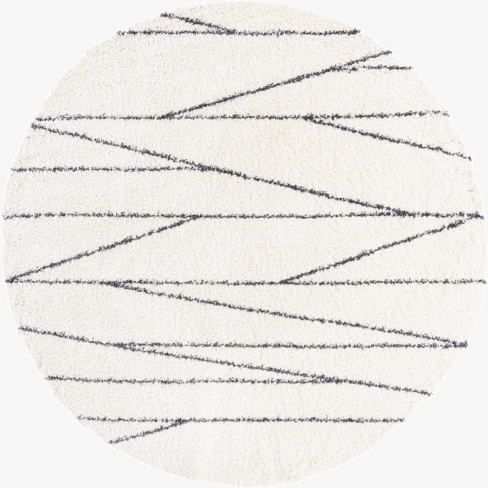 Primary image 10' x 10' Serenity Shag Round Rug