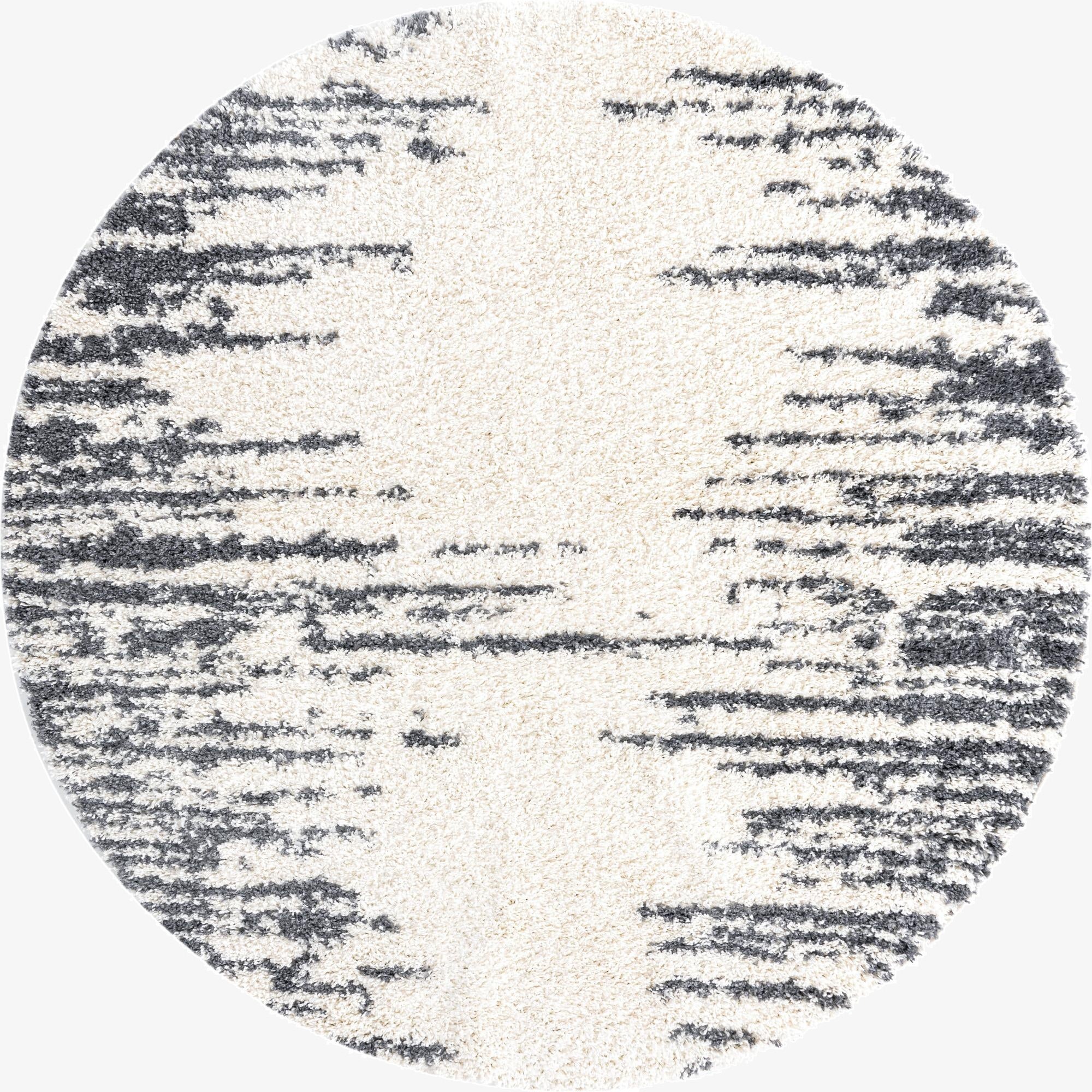 7' x 7' Serenity Shag Round Rug