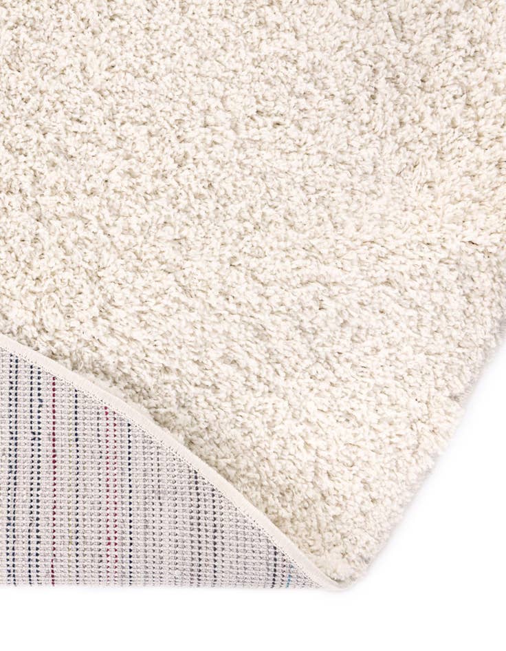 Detail image of 6' x 6' Soft Solid Shag Round Rug