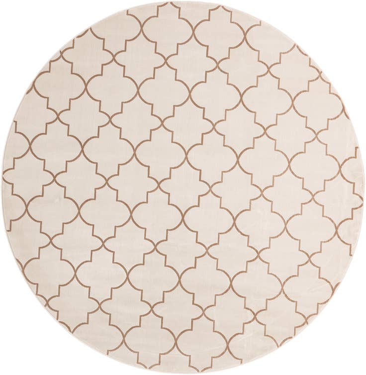 Detail image of Jill Zarin 7' 10 x 7' 10 Uptown Lincoln Center Round Rug