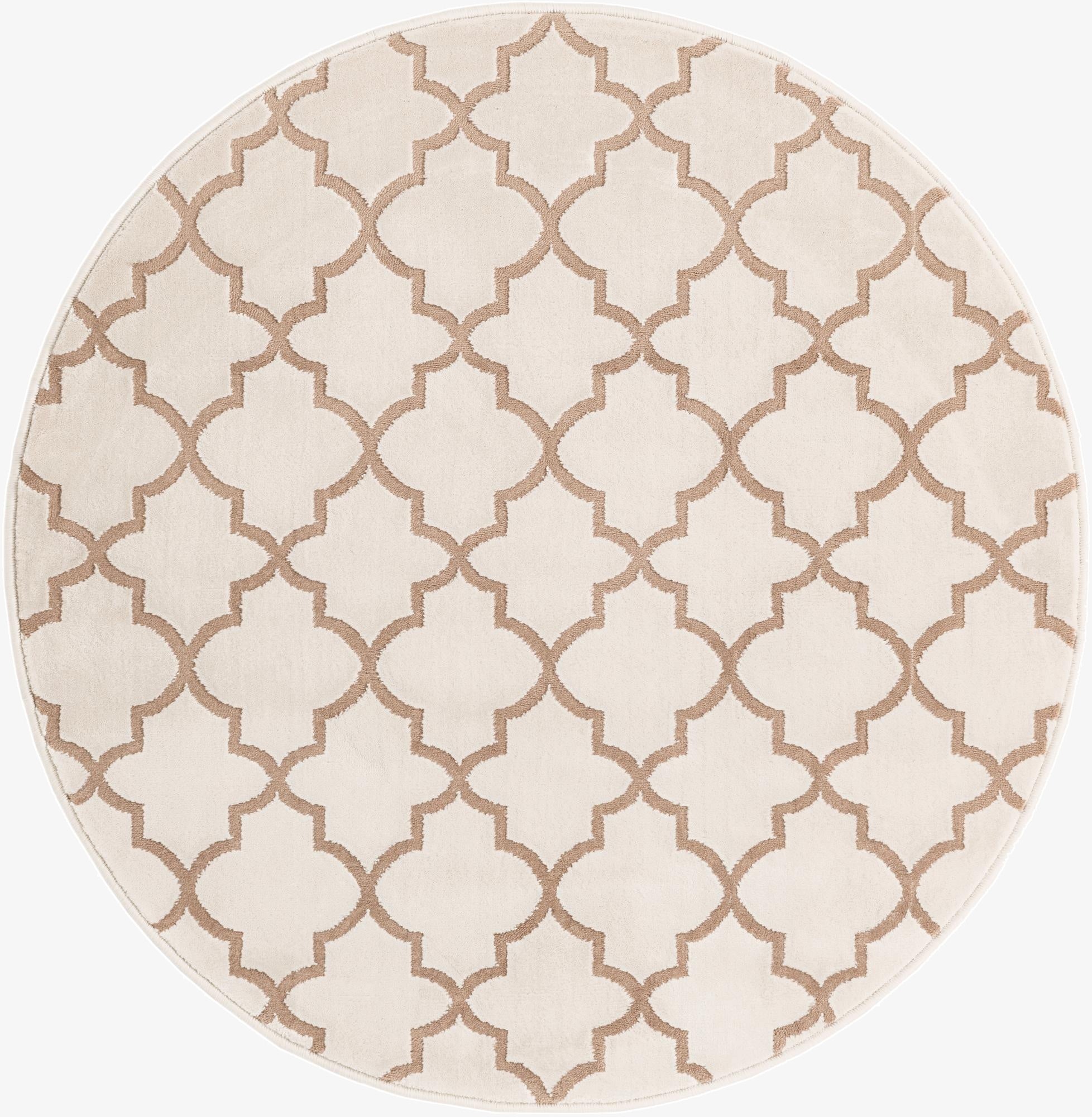 3' 3 x 3' 3 Uptown Lincoln Center Round Rug