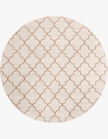 5' 3 x 5' 3 Uptown Lincoln Center Round Rug