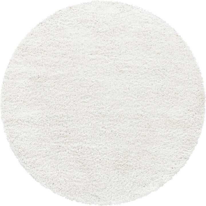 4' x 4' Zermatt Shag Round Rug