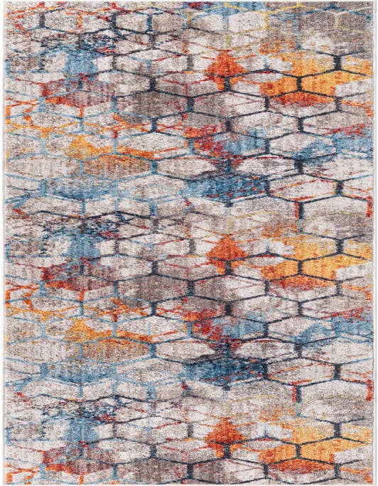 Detail image of 2' 7 x 10' Andromeda Runner Rug