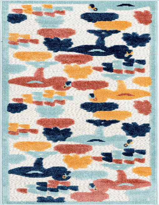 Detail image of 2' x 8' Easy-Clean Belize Indoor / Outdoor Runner Rug