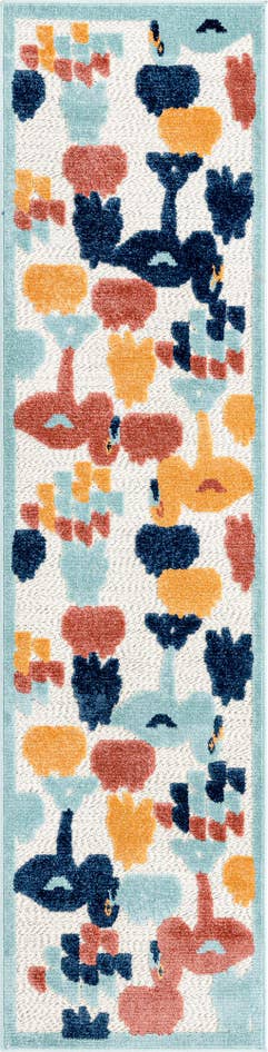 Detail image of 2' x 8' Easy-Clean Belize Indoor / Outdoor Runner Rug