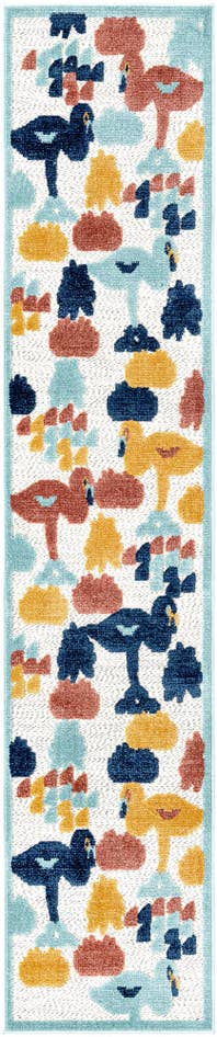 Detail image of 2' x 10' Easy-Clean Belize Indoor / Outdoor Runner Rug
