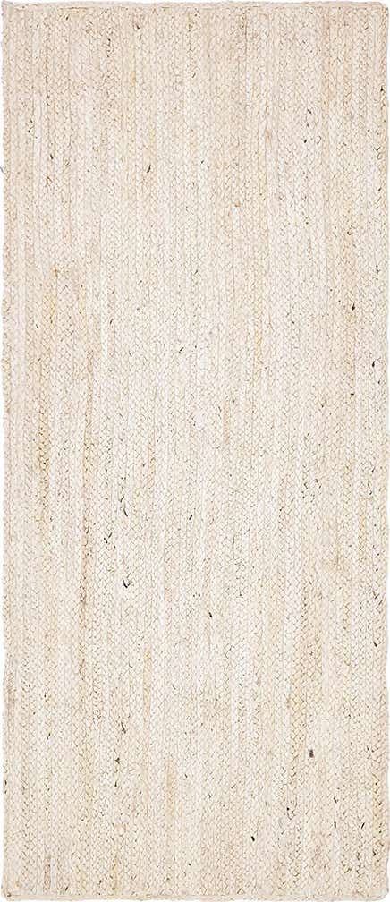 75cm x 185cm Handgefertigt Braided Jute Läufer Teppich