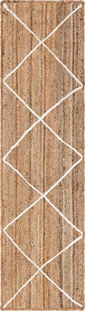 2' 2 x 8' 2 Handmade Braided Jute Runner Rug