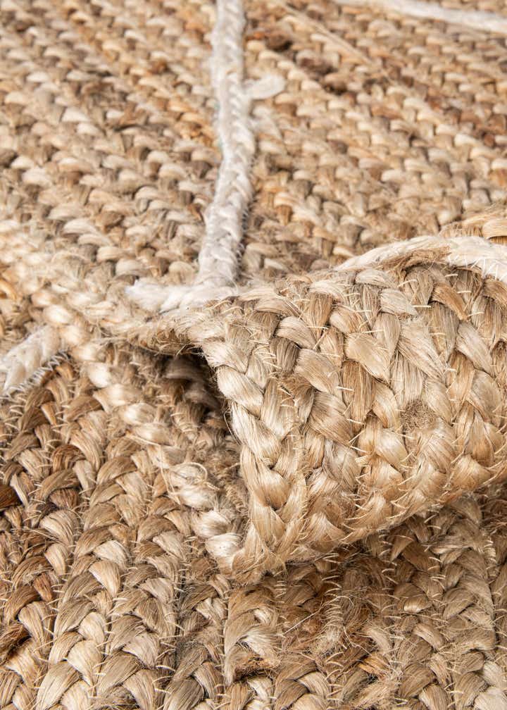 2' 2 x 8' 2 Handmade Braided Jute Runner Rug
