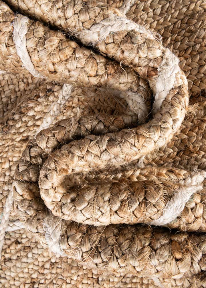 2' 2 x 8' 2 Handmade Braided Jute Runner Rug