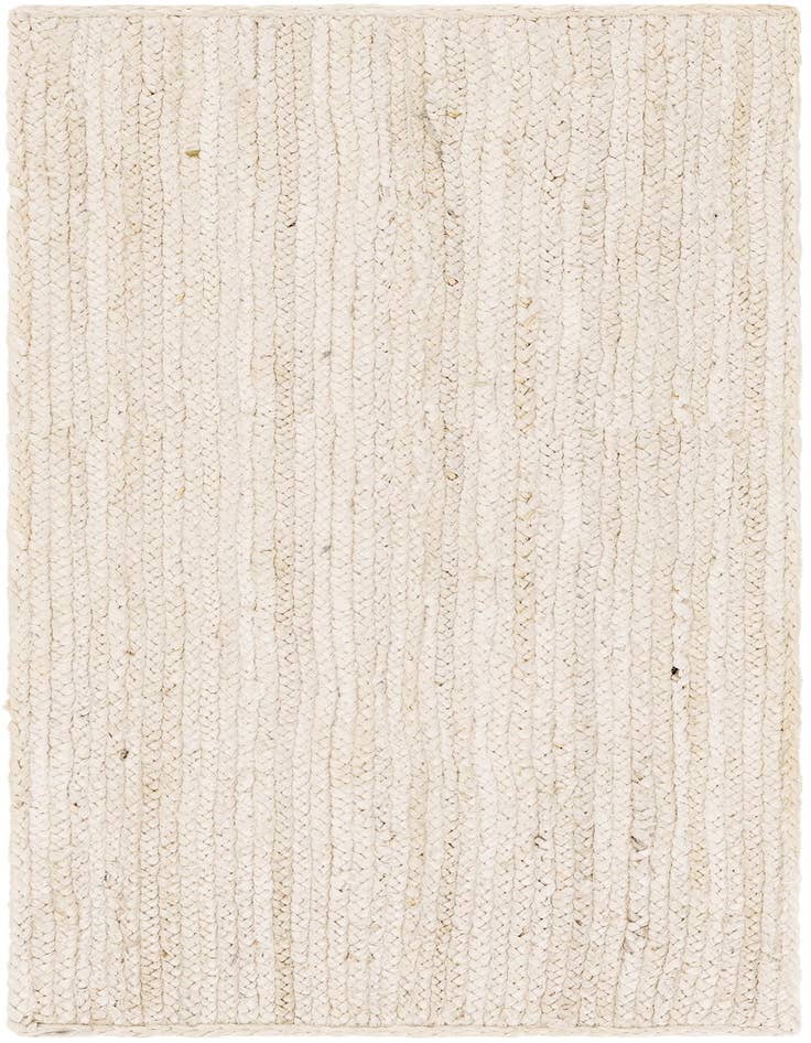 Detail image of 2' x 5' 1 Handmade Braided Jute Runner Rug