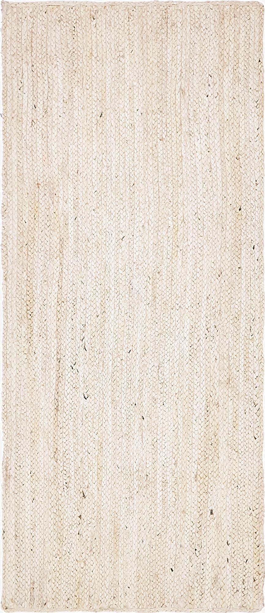 Primary image 2' 6 x 6' 1  Hand Braided Jute Runner Rug