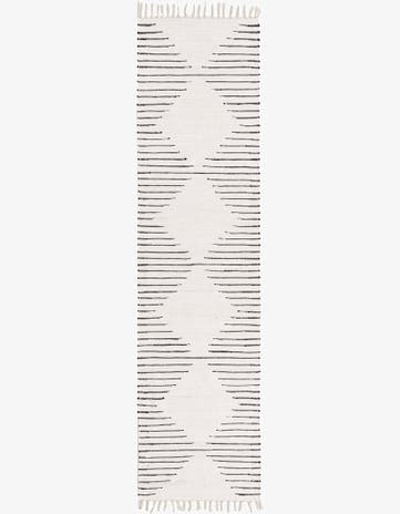 2' 7 x 10' Hand Woven Chindi Cotton Runner Rug