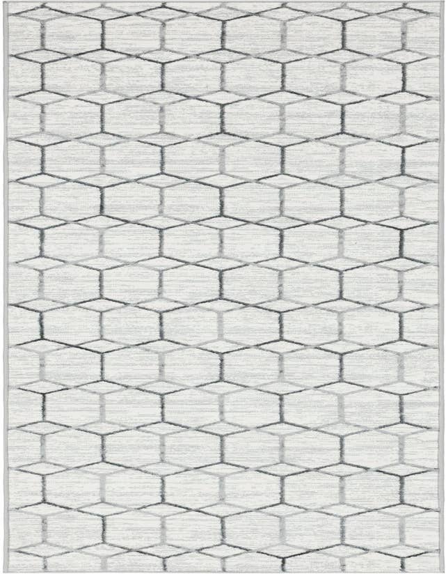 Detail image of 3' x 10' Lattice Trellis Runner Rug