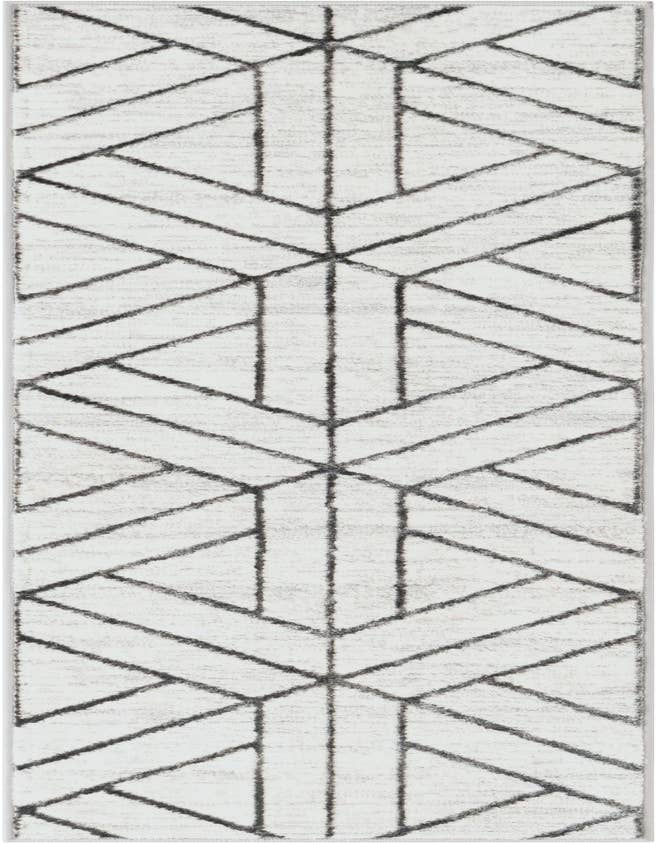 Detail image of 2' x 6' Lattice Trellis Runner Rug