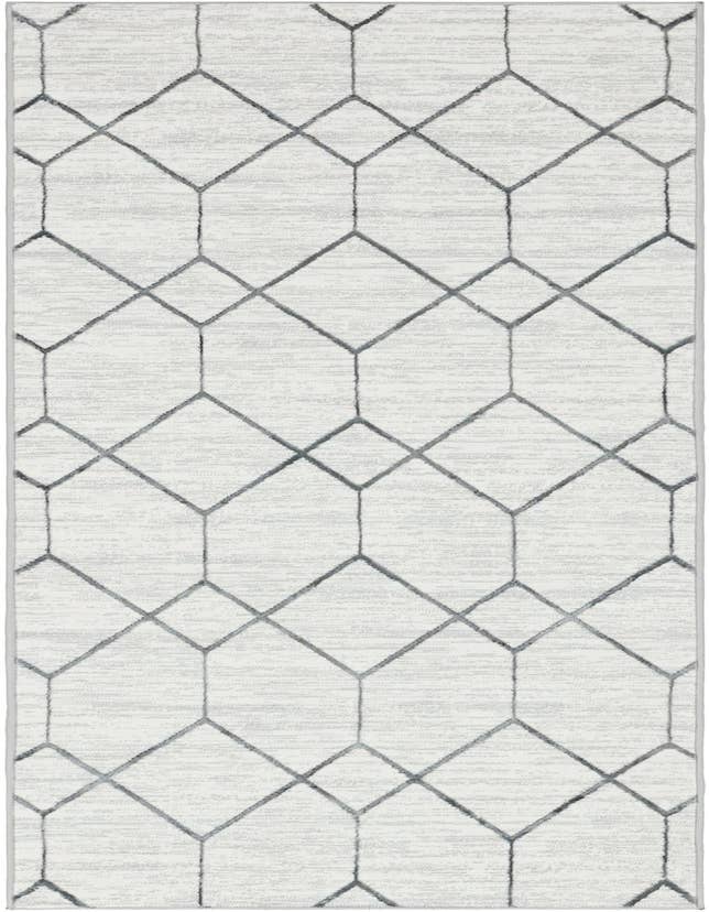Detail image of 3' x 10' Lattice Trellis Runner Rug