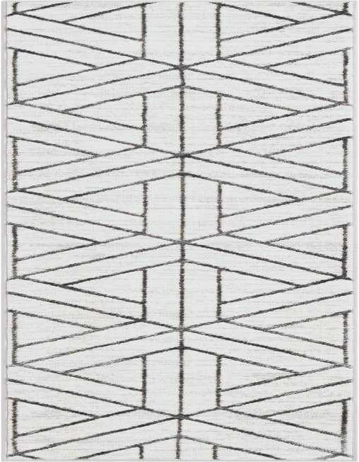 Detail image of 2' x 8' Lattice Trellis Runner Rug